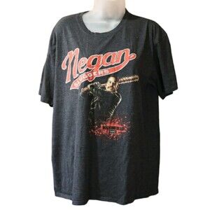 Loot Crate AMC The Walking Dead Negan “Sluggers” Graphic T-Shirt Large Unisex